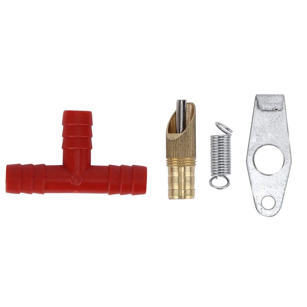 Bebedero de Pezón de Conejo, Pezón para Beber de Conejo Alimentador Alimentador Automático de Agua Accesorios de Herramientas de Agua Potable para Conejillo (Rojo, 40Pcs)
