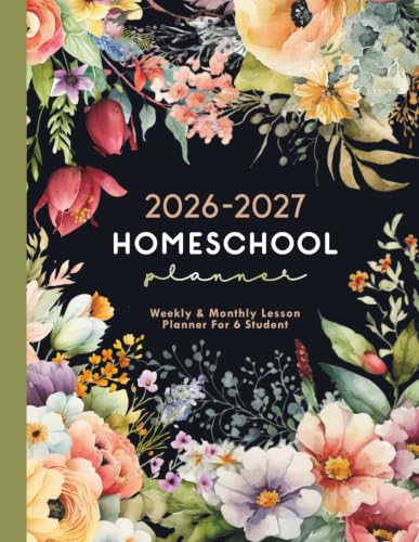 Homeschool Planner 2026-2027: A Simple Plan Homeschooling Organizing for Teaching Multiple Kids, Student (up to 6 Kids) image 2