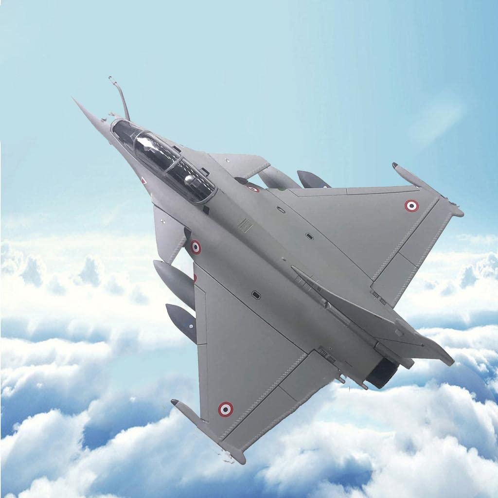 SM SunniMix 1/72 échelle Dassault Rafale Avion Combattant Alliage Moulé sous Pression Modèle D'affichage avec Support 21x16x8cm