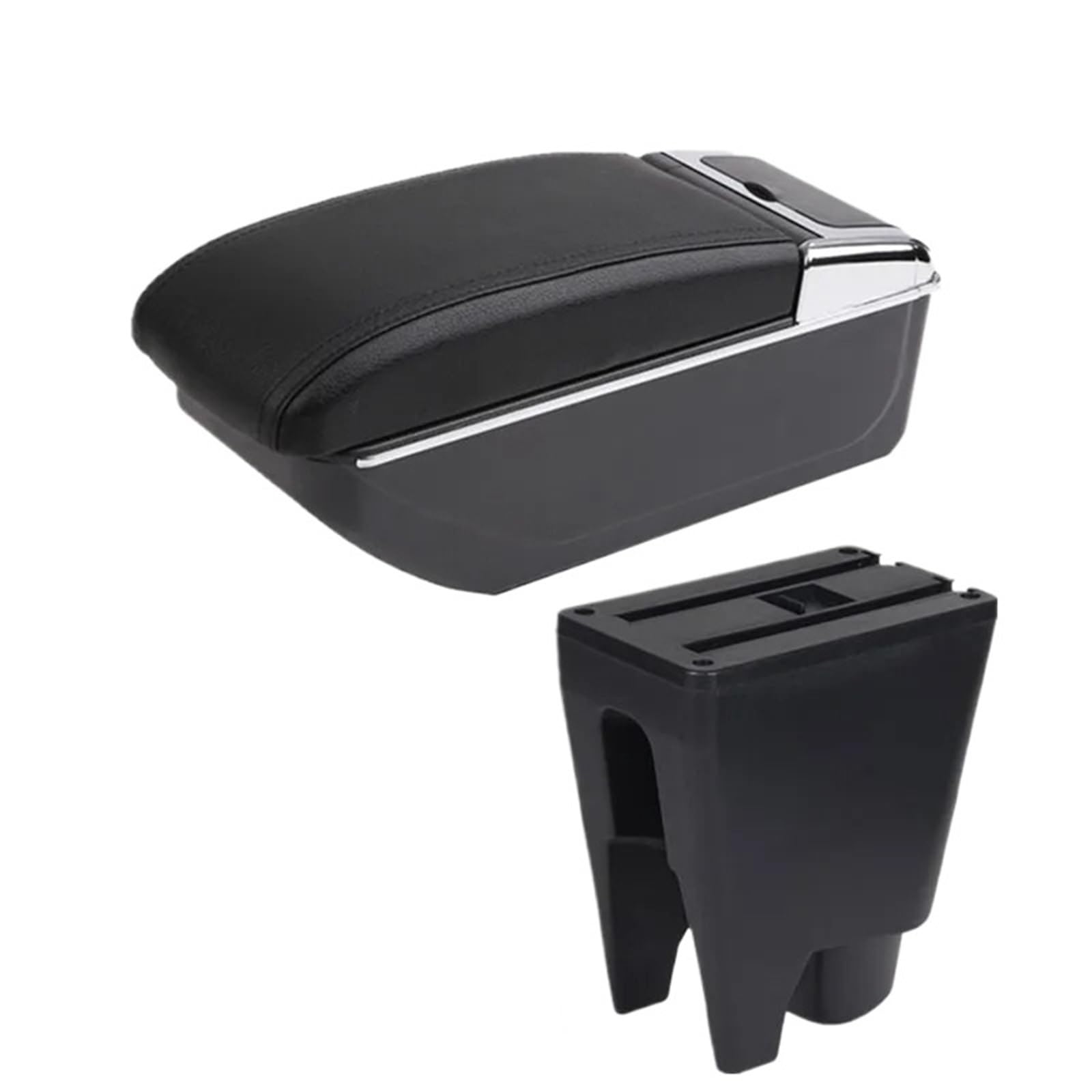 JMOLXURI Car Armrest Box For Toyota For Aygo BJ Armrest Box Center Console