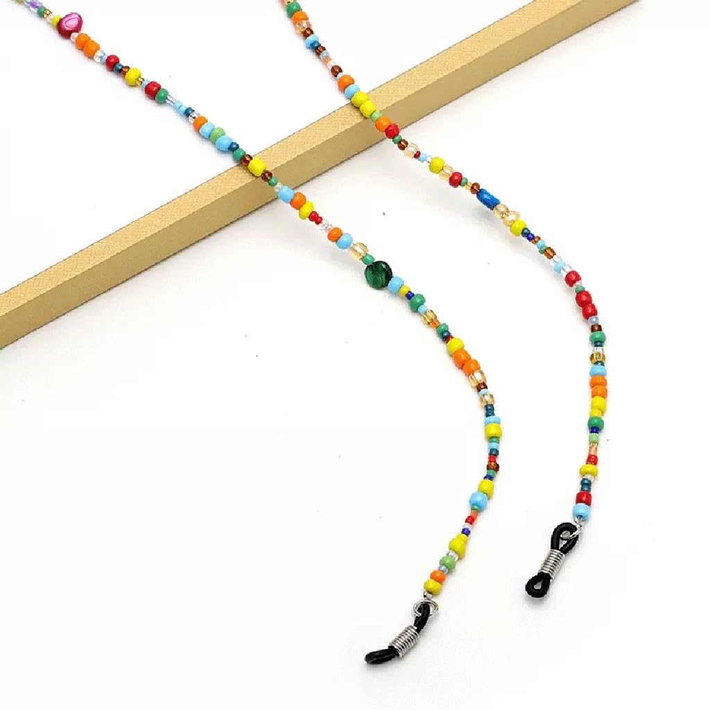 Cadena de Gafas for Mujer, Colgante de Cuello con Cadena de Perlas, Colgante Decorativo, Gafas con Cadena