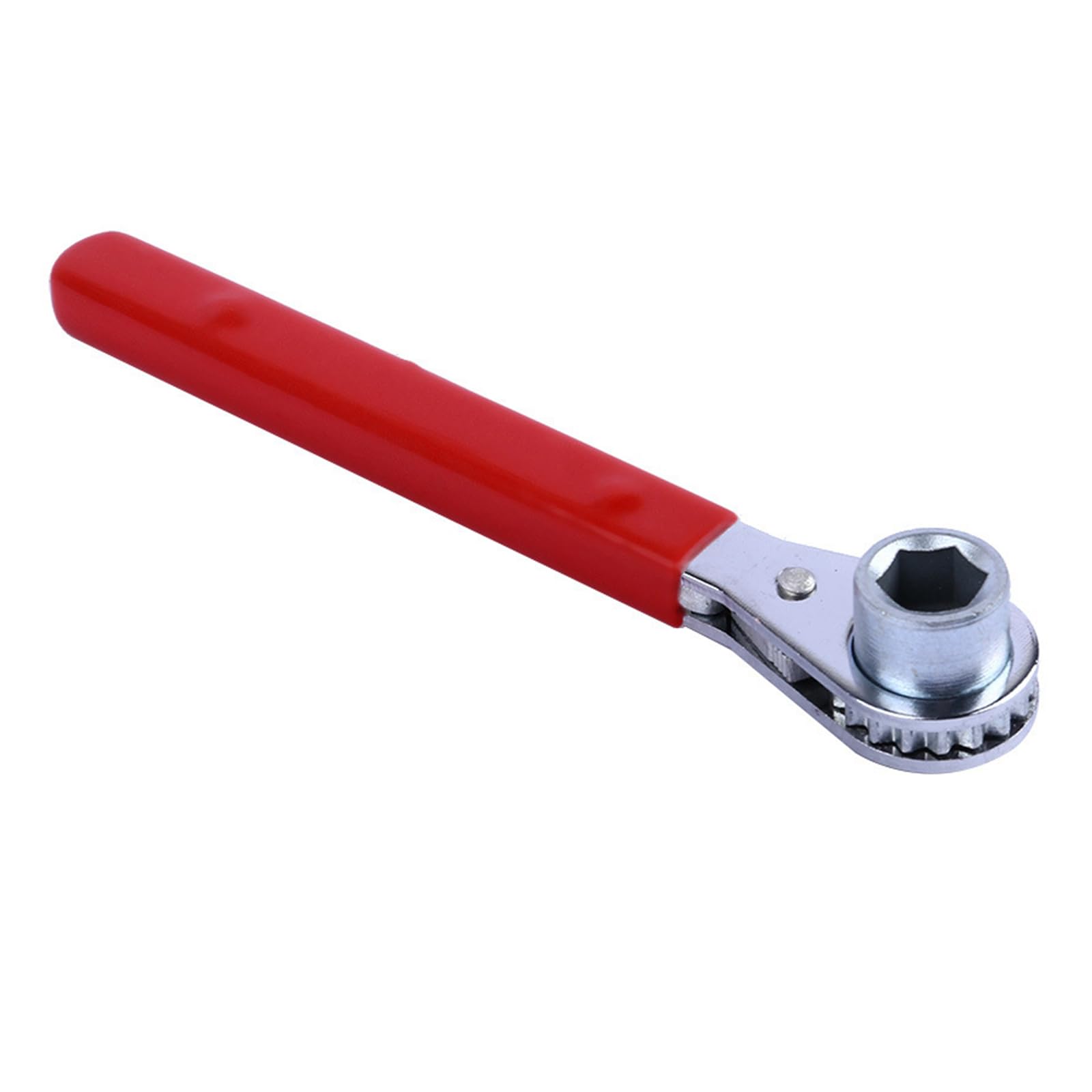 Antistatic Vinyls Grip Ratchets Wrenches for Automotive Battery Maintenance 5 / 16in 10mm Double Socket Terminals Ratchets Car Battery Terminals Replacement Tool