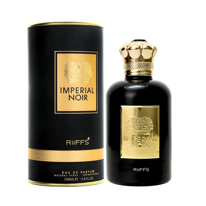 Image of RiiFFS Imperial Noir Perfume For Men | Long-Lasting Eau De Parfum | Sophisticated, Warm & Masculine - Ideal for Special Occasions - 100ml