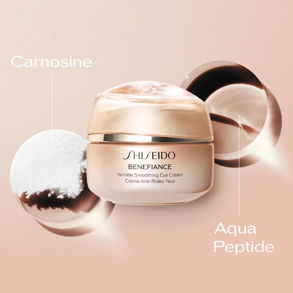 Shiseid Benefiance Crema Occhi Anti-Rughe, 15 ml, Crème Anti-Rides Yeux