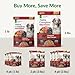 ULTIMATE PET NUTRITION Nutra Complete, 100% Freeze Dried Raw Veterinarian Formulated Dog Food with Antioxidants Prebiotics and Amino Acids (1 Pound, Beef)