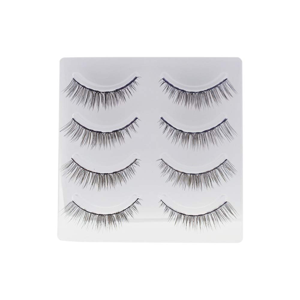 Miche Bloomin False Eyelashes - 12 Sweet Brown By Miche Bloomin for Women - 4 Pair Eyelashes, 4count