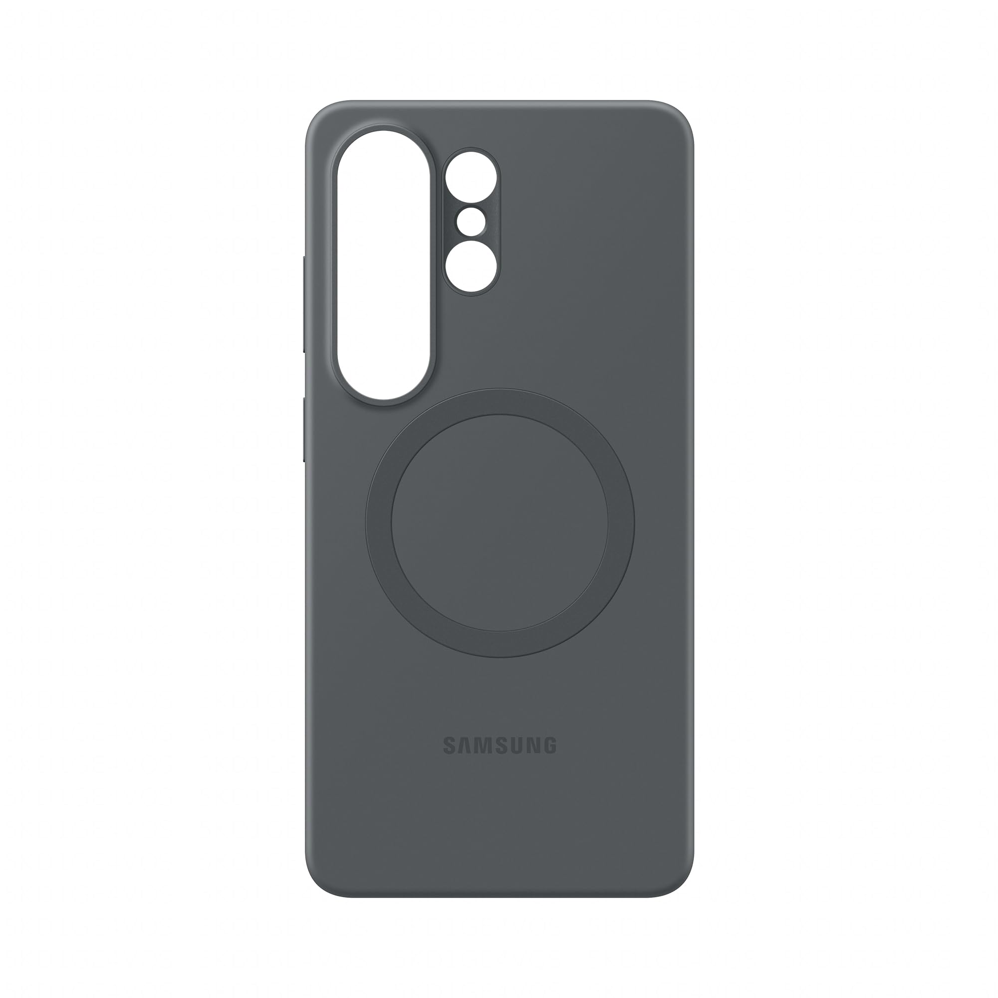 Samsung Silicone Magnet Case cover magnetica in silicone con tecnologia Magnetic Power Profile Galaxy S26 Ultra, Black