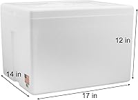 Vista 2 de Styrofoam Cooler, Ice Chest (27qt)