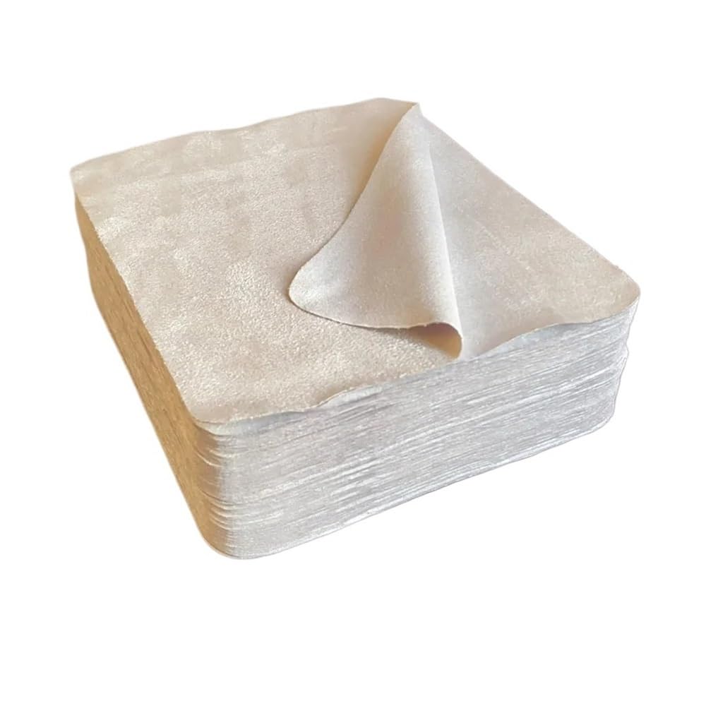 100 piezas de 145 x 175 mm de gamuza gris limpiador de gafas de microfibra para lentes de teléfono y pantallas