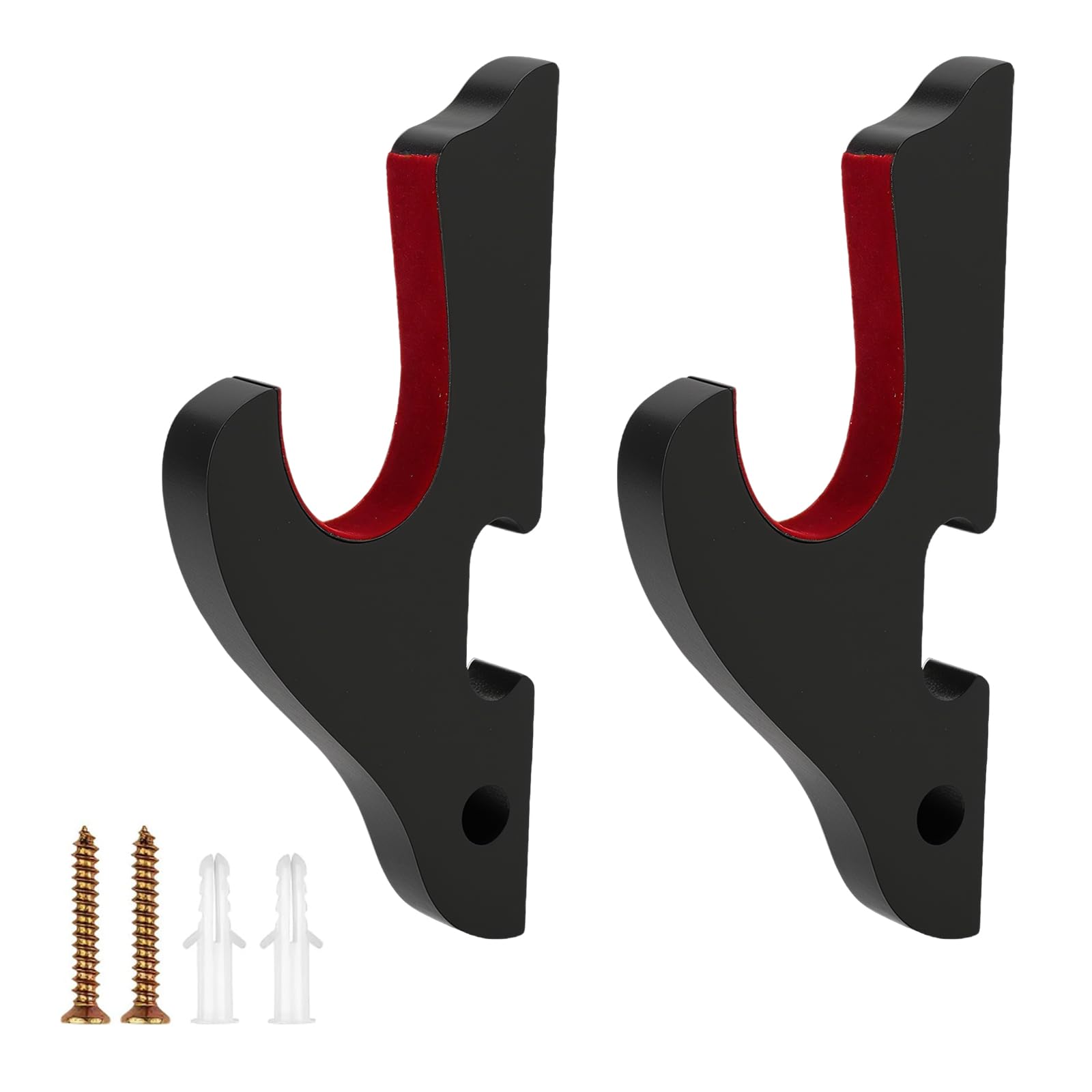 ZRUEWOT Set di 2 Gancio per Spada Supporto per Spada Samurai Supporto per Katana Supporto per Spada Da Parete Stand per Spada Spada Stand Supporto per Katane Spade Spade Laser e Altro Contenere Spada - 2