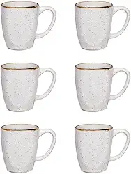 Conjunto de 6 Canecas, Oxford, 260ml Ryo Maresias