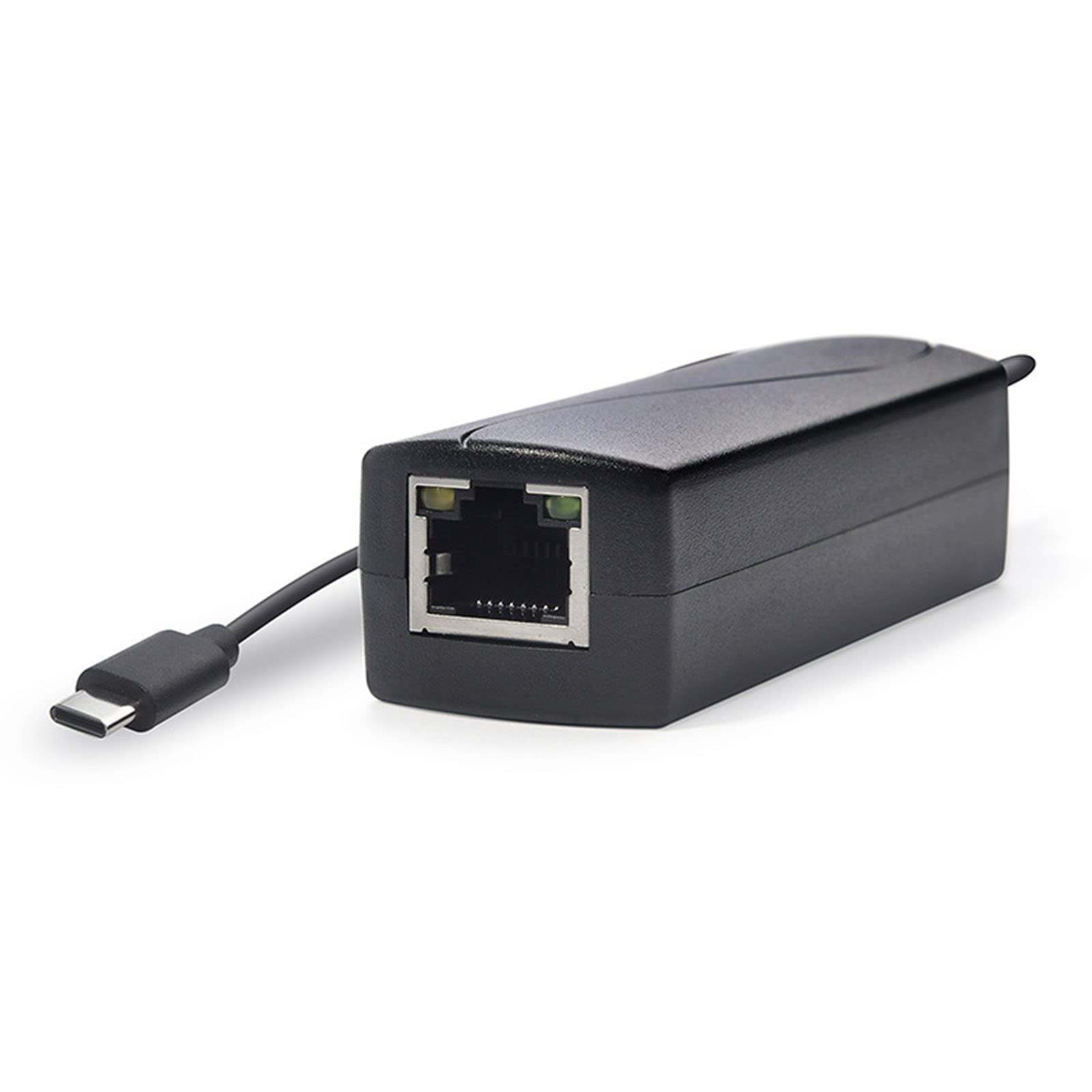 GANYKQ PoE to Type-C Adapter Converter IEEE802.3af with 10/100Mbps Broadband Charging Converter for Smartphones Tablets