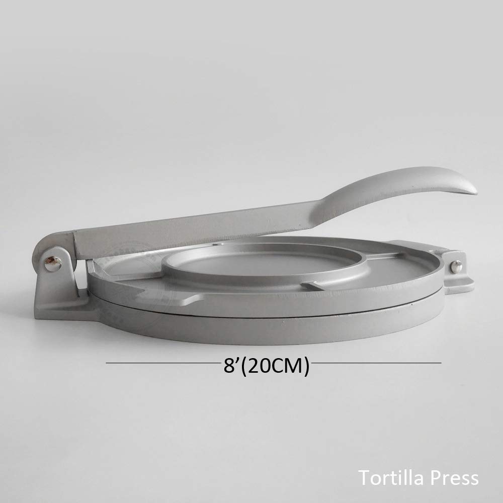 Pressa per Tortilla 8"Cast Mais Tortilla Press Tortilla Machine Grigio Tortilla 639