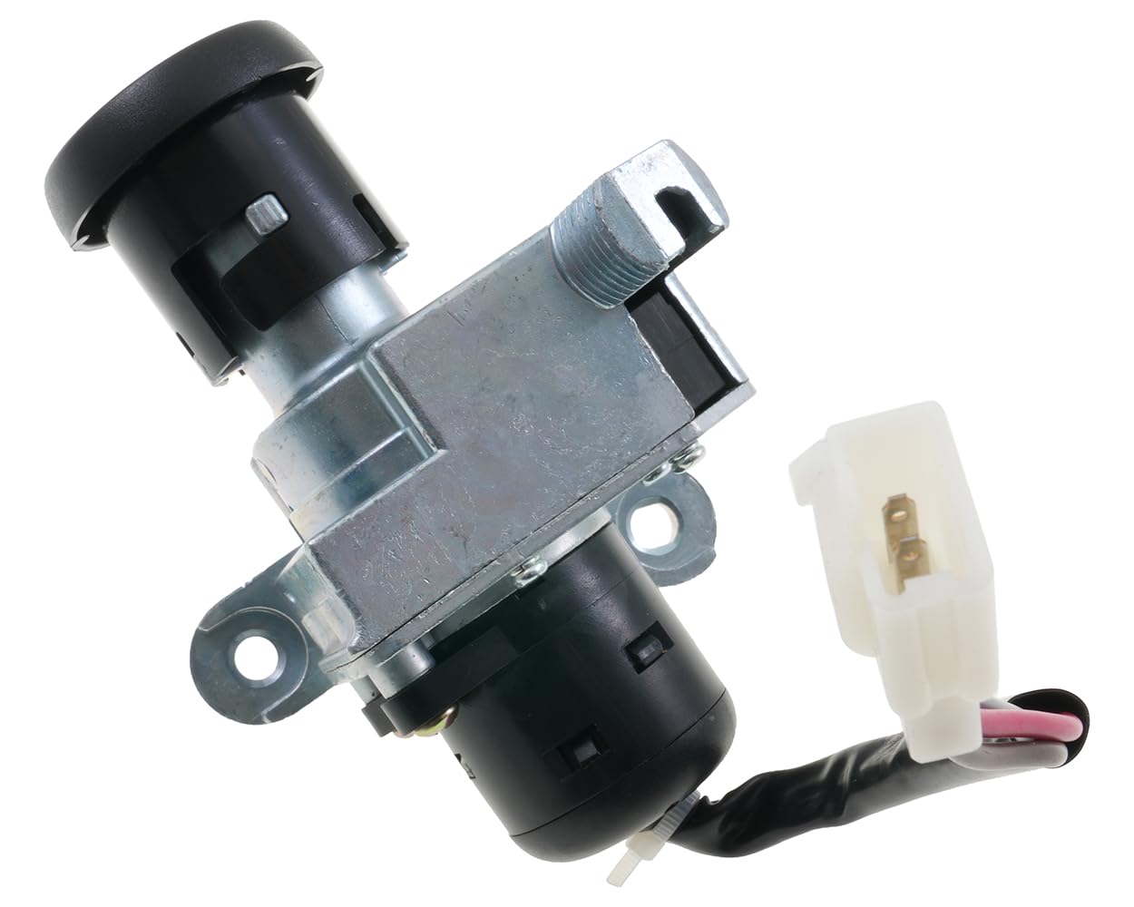 Kit cierres compatible con Yamaha Aerox, compatible con MBK Nitro 2003-2011 | Trae bombín de encendido, tapa del depósito, bloqueos, dos llaves y fijaciones; útil para escúter por fallo o llave rota