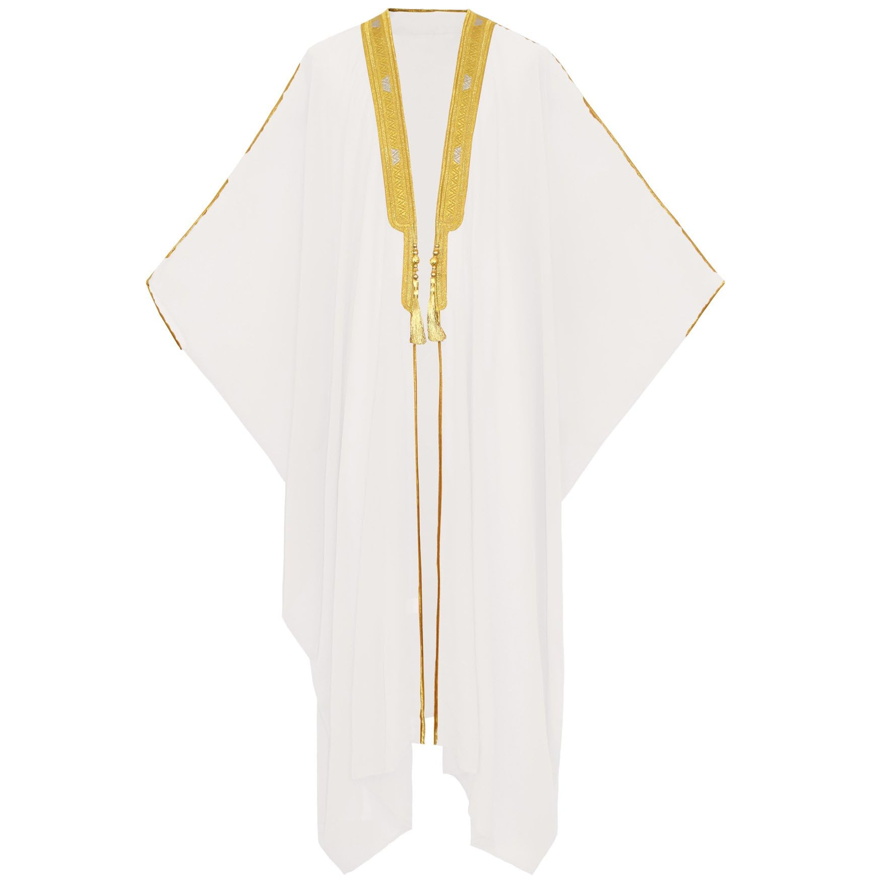 Robe en mousseline de soie brodée haut de gamme pour garçon