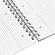 Amazon Basics Spiral-Notizblock, 80 Blatt / 160 Seiten, A4, 90 GSM, 5 stück, 1er-Pack, Weiß