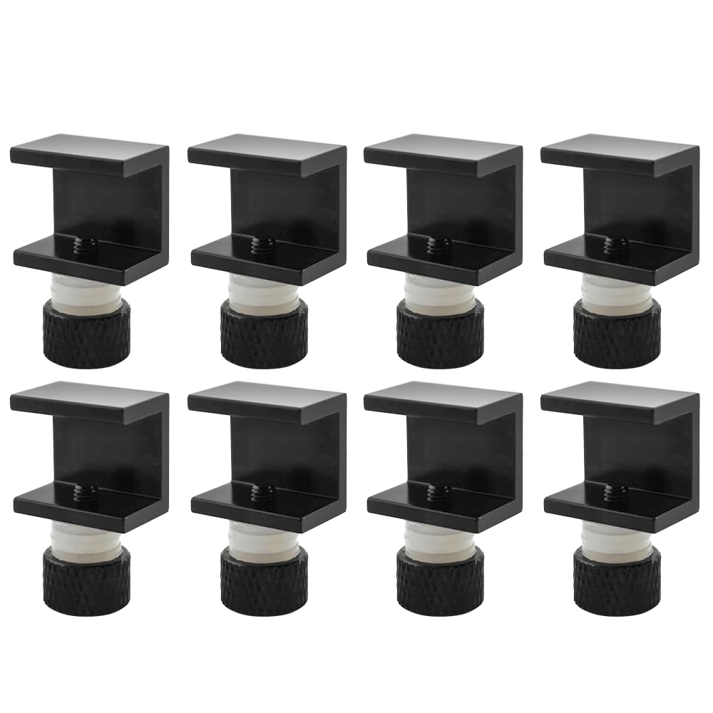 8Pcs 3D Printer Bed Clips,Ender 3 Glass Bed Clips Adjustable Ender 3 Build Plate Clips Compatible for Ender 3 Pro/Ender 3 V2/Ender 3 S1/Ender 3 Max Neo/Ender 5,CR-10 3D Printer Bed Leveling Clips,