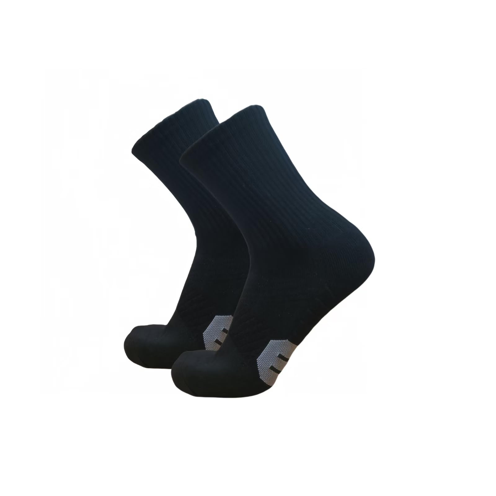 MapleLeafSwallow Unisex Socks Breathable, Sweat Absorption, Soft for Outdoor Hiking Sport with Black 2 Pairs