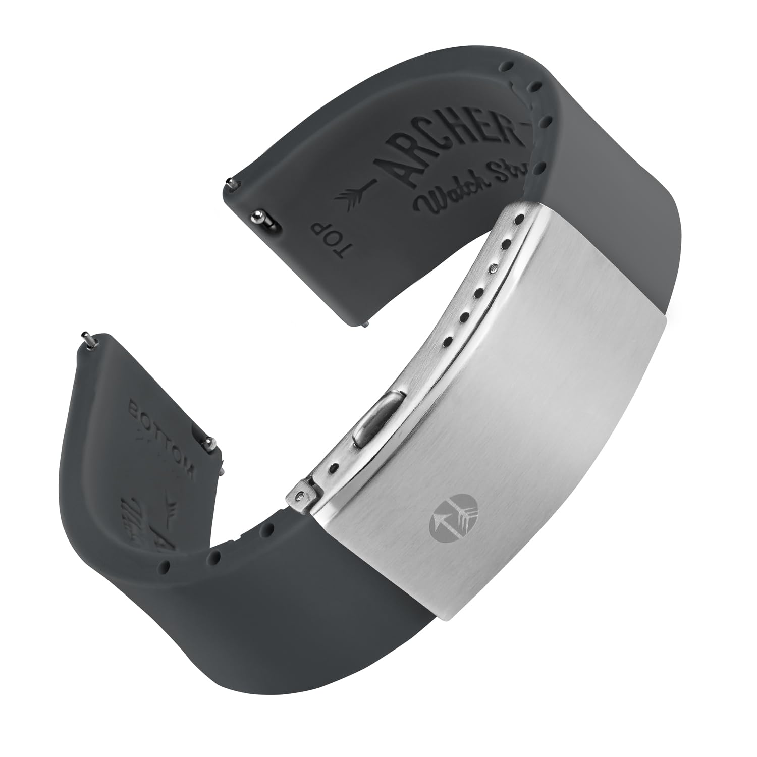 Archer Watch Straps - Quick Release Custom Fit Silicone Watch Strap