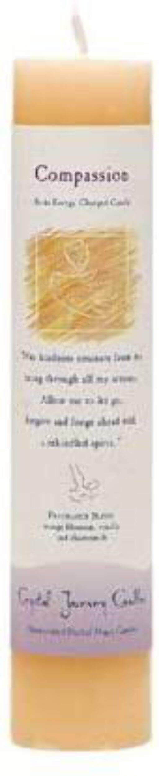 Crystal JourneyReiki Charged Herbal Pillar - Compassion