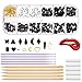 Tooth Gemstones Kits Tooth Jewelry Kits Fashionable Tooth Artificial Crystal Reflective Tooth For Teeth Party Decorations