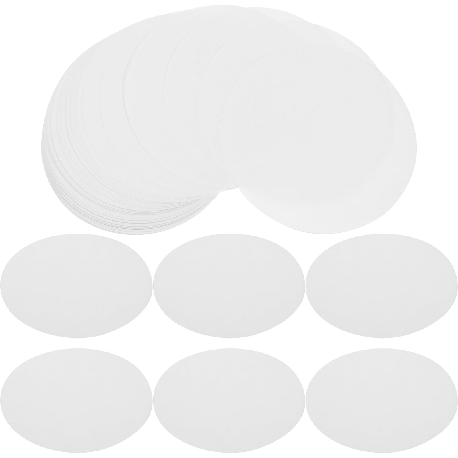 ULTECHNOVO Cercles de papier filtre de laboratoire - 110mm Débit moyen Papier Filtre Qualitatif, Lot de 100, débit de 35 s/100 ml, pour Laboratoire, Filtration des Boissons Café