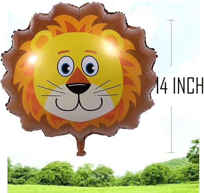 Image of GROOVY DUDZ Jungle Theme 2nd Birth day Decorations for Boys - 50 Pcs Baby Boy Birth day Decoration Kit with Balloons, Banner, Party Supplies & Decoration Items for 2 Year Old