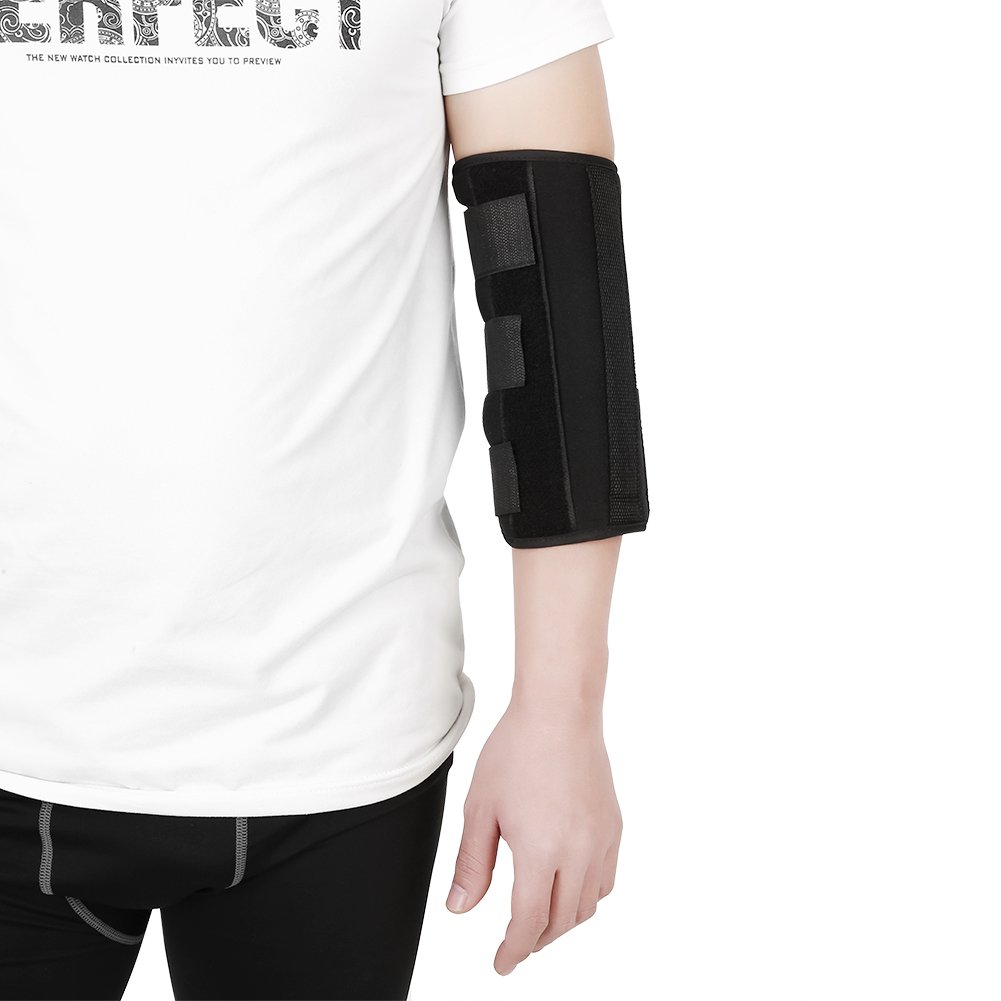Buy Elbow Brace, Adjustable Arm Cubital Tunnel Brace Stabilizer with 3 Builtin Splints, Elbow