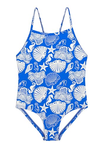 weVSwe Baby Girl Swimsuit One Piece Swimsuit Cute Toddler Girls Sleeveless Bikini Kids 2-10 Years