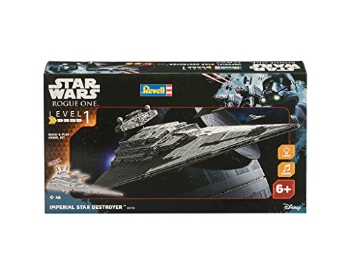 Revell Modellbausatz Star Wars Imperial Star Destroyer im Maßstab 1:4000, Level 1, originalgetreue Nachbildung mit… – Bild 3