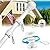 Flag Pole for House- 5ft Tangle Free Flag Pole for 3x5 Flags,Rustproof Outdoor Flagpoles for House Porch Parade Garage Boat(Without Bracket)