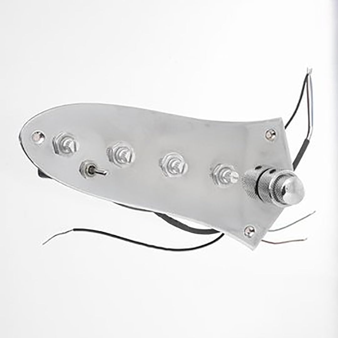 Active System for J Bass Chrome Allparts PU-6410-010