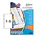 Produktbild Avery Zweckform 1734501 Spezialkarton Register, DIN A4, 1 Set, mehrfarbig