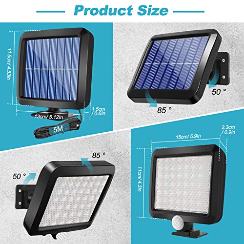 Lampade Solari da Esterni, 56 LED Luci Solari