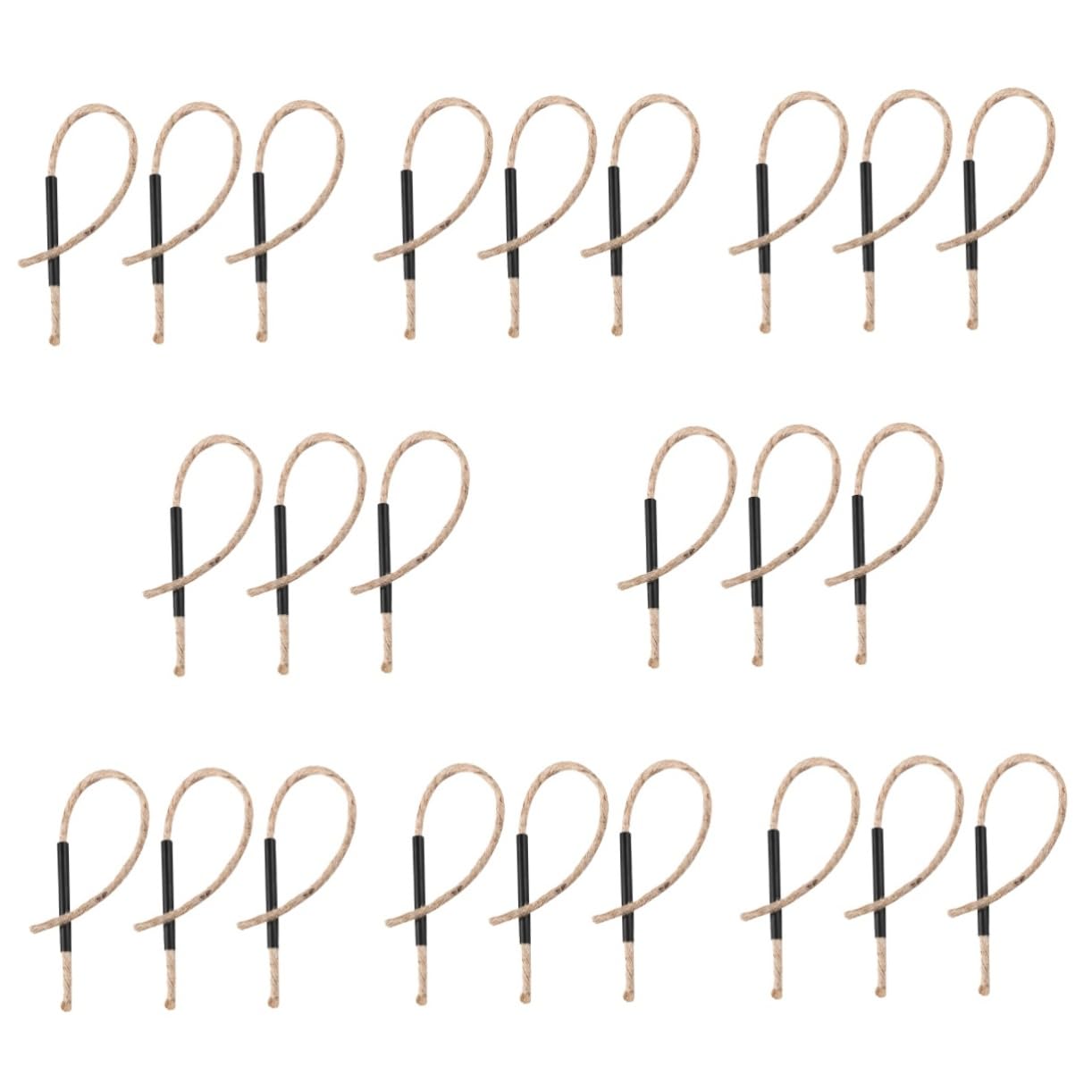 120960 pcs Fuse Fire Starter Rope Jute Tinder Cord Tinder Wick Tinder Rope Rope Burner Supplies Camping Survival Fire Starter Fire Tinder Flame Accessories Travel