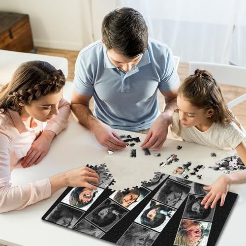 Puzzles 500 pièces pour Adultes Les Beatles Puzzles pour Adultes Puzzles en Bois Puzzles pour Adultes Cadeaux (52x38cm) - Les Beatles, Paul McCartney, John Lennon, RIngo Starr, George Harrison Puzzles 500 pièces pour Adultes Les Beatles Puzzles pour Adultes Puzzles en Bois Puzzles pour Adultes Cadeaux (52x38cm) – Image 3