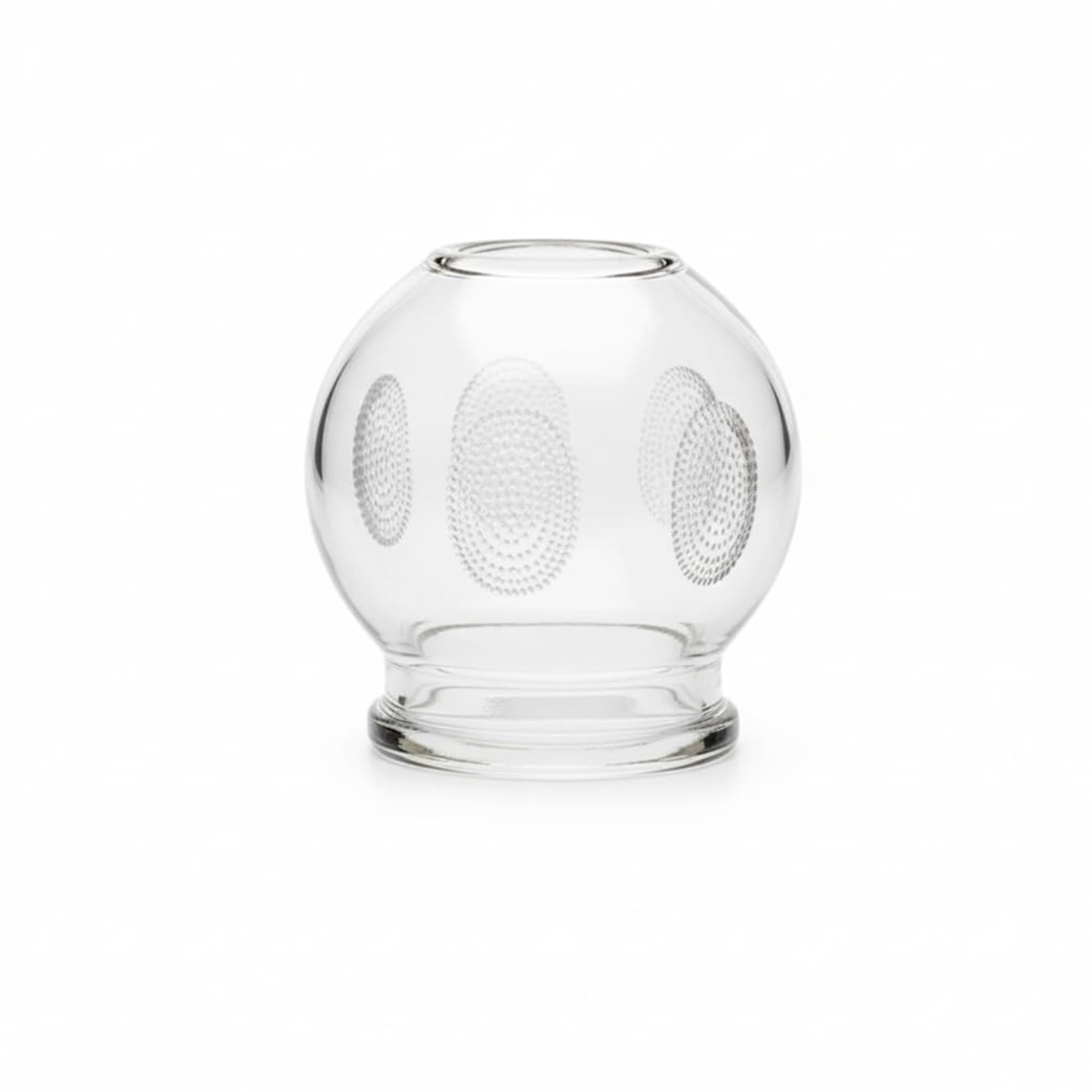 Royal Massage Fire Glass Cupping Therapy Set – Traditional Chinese Therapy Massage & Acupuncture Vacuum Pressure Cups – Cupping Set Glass Jars (#1)