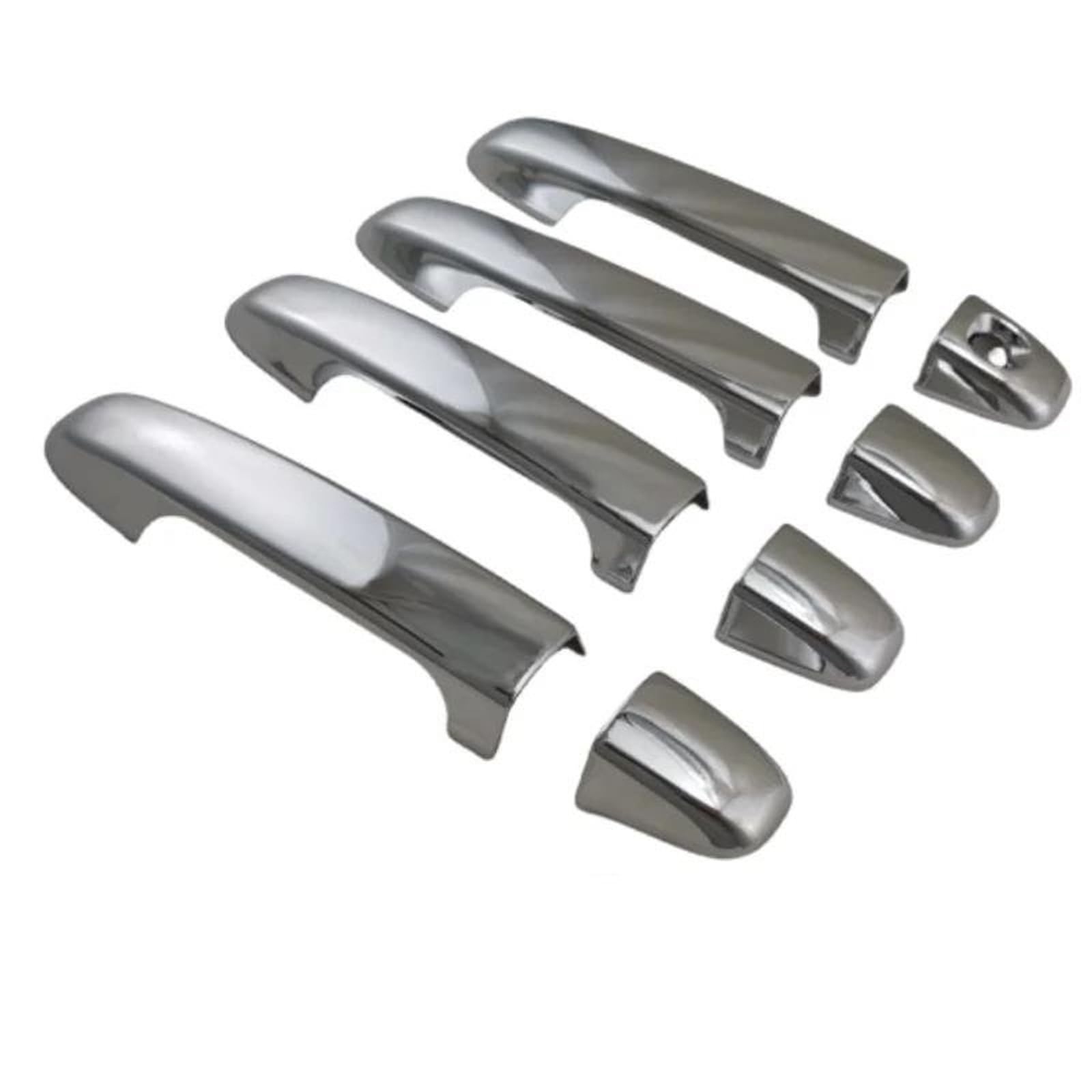 Yytemd One Color Chrome Door Handle Covers Exterior Protective Cars Accessories For Toyota For Camry 2012-2017 Chrome