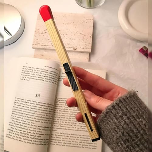 Encendedor Match Stick recargable con llama ajustable miniatura 2