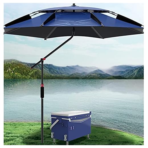 Best fishing umbrella with sides Large Windproof Fishing Umbrella 7.2ft