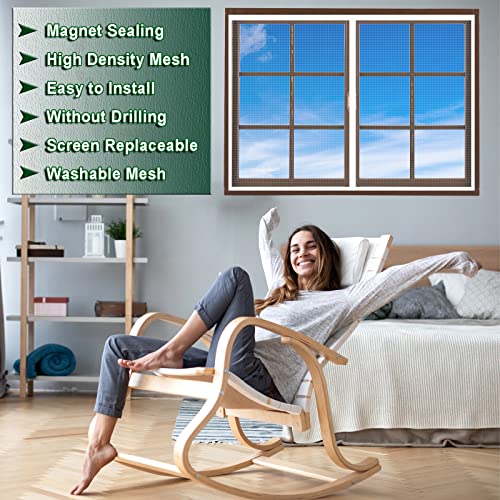 Zanzariera Magnetica Bianco, 180x125 CM Anti