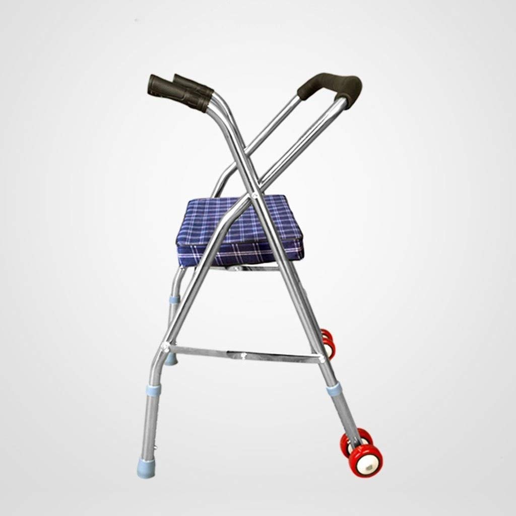 Walker Edelstahl Ältere Walker Mit Sitz Klapp Walker Home Multifunktions Trolley Geschenk Comfortable Anniversary