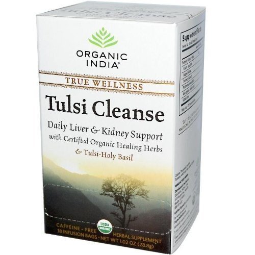 ORGANIC INDIA TEA TULSI CLEANSE ORG, 18 BG, PK- 6