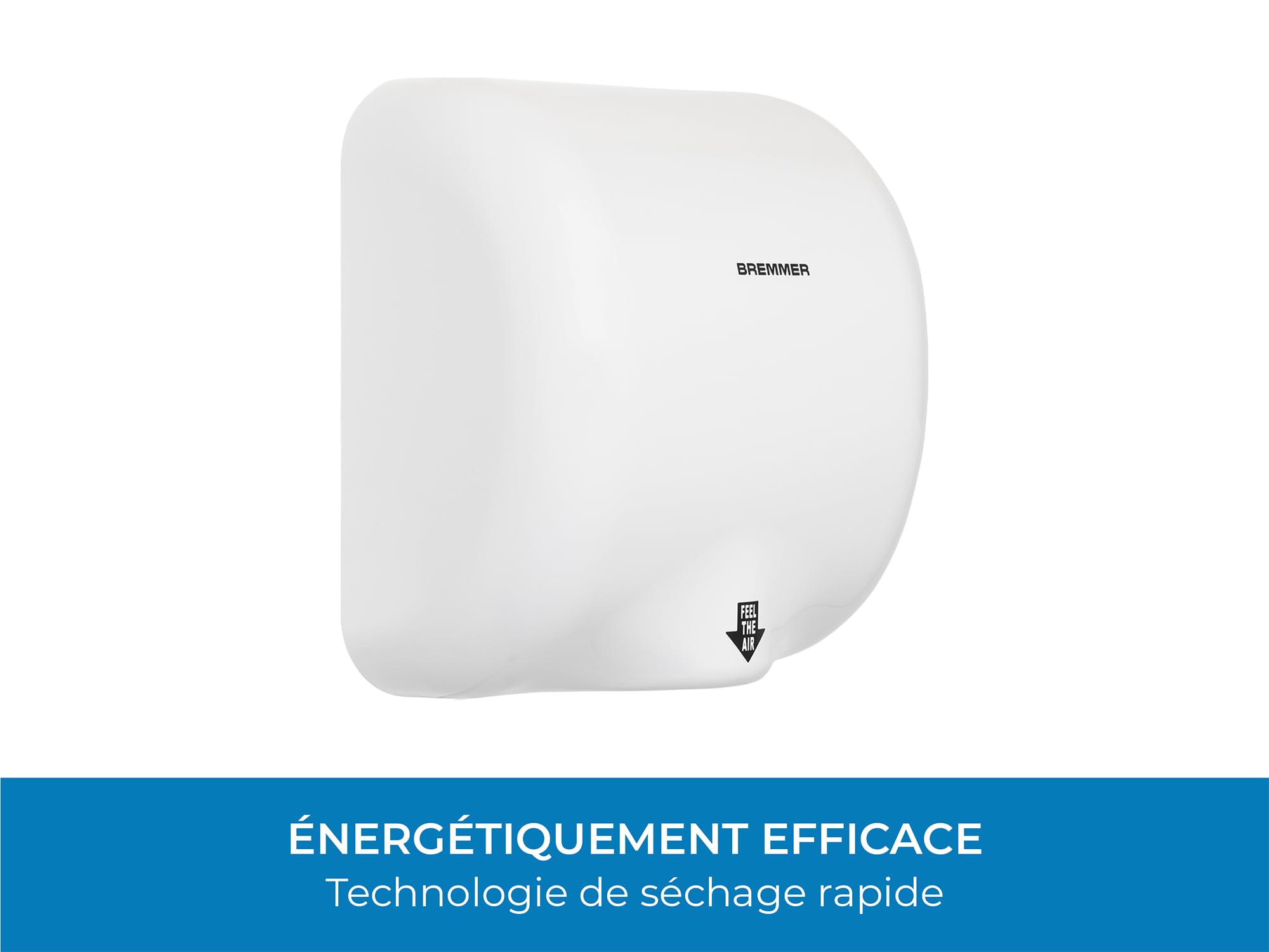 Generic Turbo - Sèche Main Électrique | Sèche Mains Vitesse Rapide Basse Consommation Écologique | Sèche Mains Automatique Mural