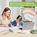 VZKOO 1680 Pcs Colored Dot Stickers 3/4 inch Small Circle Stickers 12 Colors Bulk Dot Markers for Toddler Projects, Kids Classroom Supplies, Price Marking and Garage Sale (Muted)