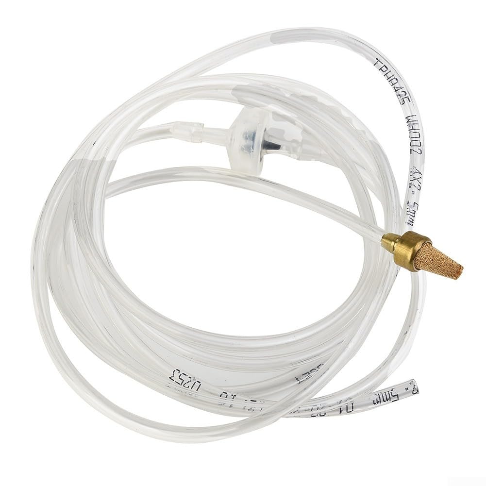 Eawfgtuw Tuyau de pulvérisation de lubrification pour liquide de refroidissement avec tube PU de 0,5 m et base magnétique pour machine de routeur CNC, tour, fraiseuse et machine de forage