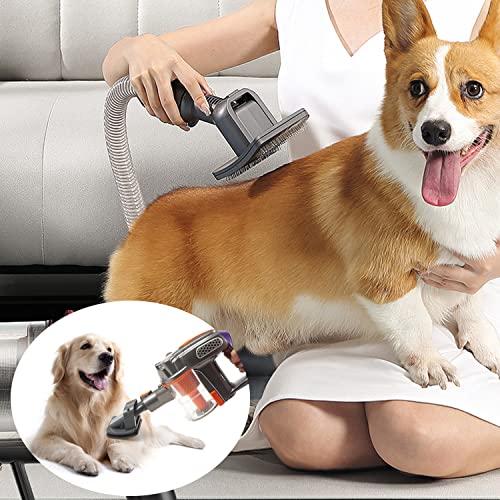 Hundebürste Staubsauger Aufsatz 3 Stück, Hundebürsten Tierhaarbürste für Dyson Pet Grooming Kit Vacuum, Tierhaarbürste für Dyson Aufsatz