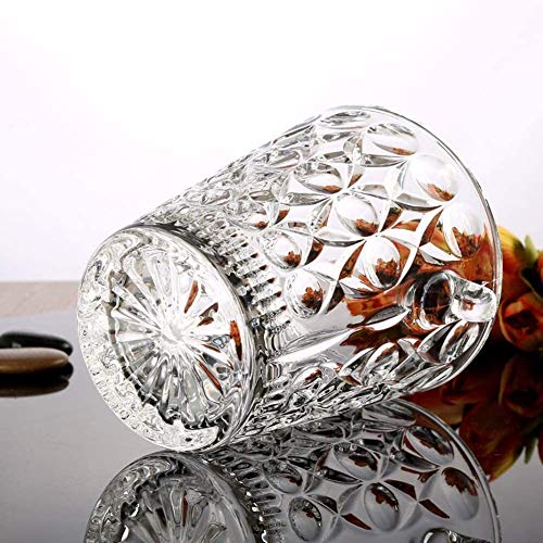 Szcurc Whiskey Ice Bucket Home Glass Ice Bucket, Wine Chiller Cooler Crystal Ice Cube Container Champagne Beverage Bucket Beerbarrel Ice Bucket #TOP2