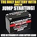 Antigravity ATX20 Performance Lithium Motorcycle Powersport Battery - Built-In Jump Starting, 10Ah, UTV, Jet Ski, Generator, Victory, Harley, Indian