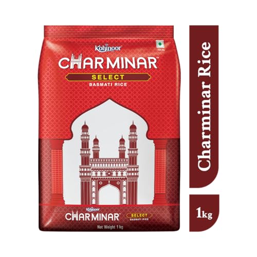 Image of Charminar Select Basmati Rice 1 KG | Value Basmati rice